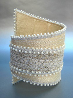 Bridal cuff bracelet